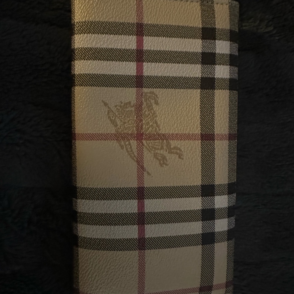 Burberry Plaid Wallet